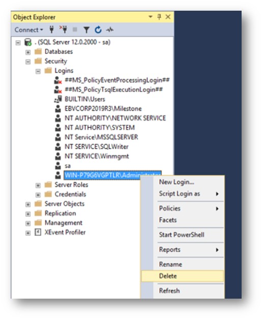 Changing the Management Server name after Milestone XProtect is ...