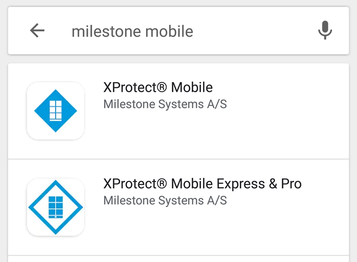 XProtect Mobile app and XProtect Mobile Express & Pro app (FAQ)