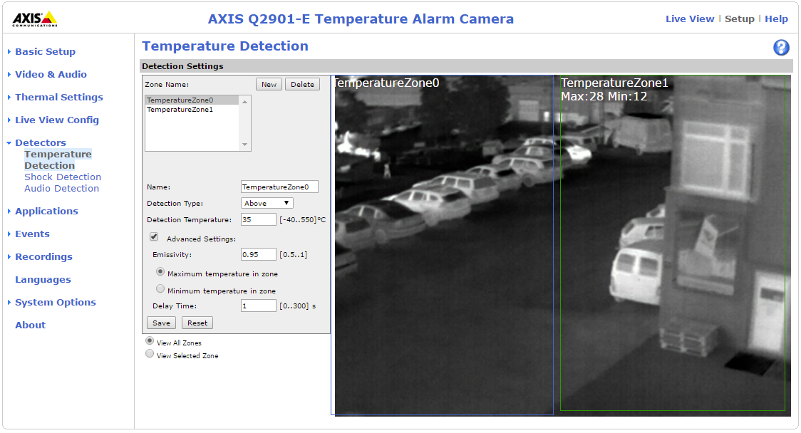 Configuring Axis camera events in XProtect