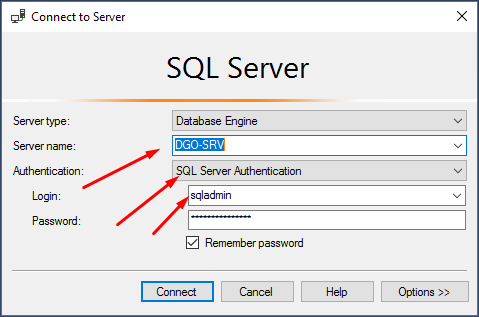 How to configure an external SQL server for XProtect VMS in a Workgroup ...