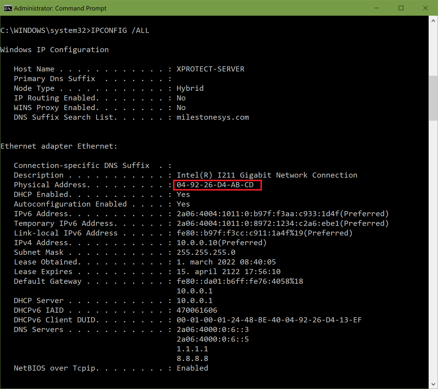 Register new license (SLC) in Customer Dashboard: How to find the 'MAC ...